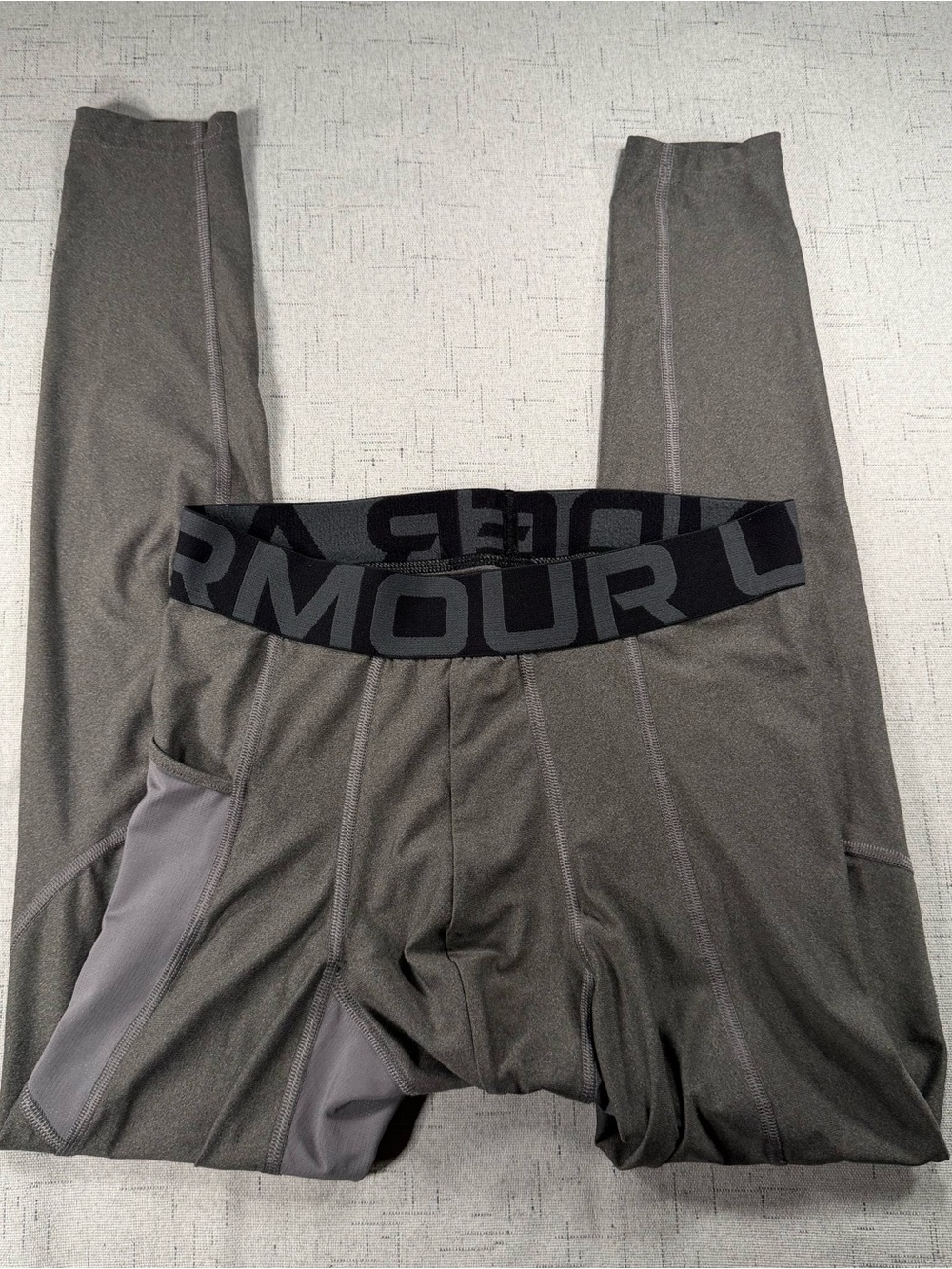 Under Armour Men's Gray Compression Legging
